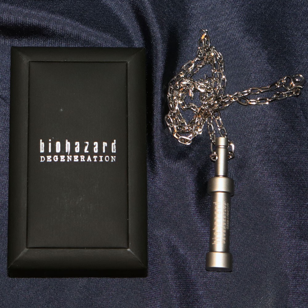 BIOHAZARD Resident Evil Degeneration Virus Vaccine Pendant