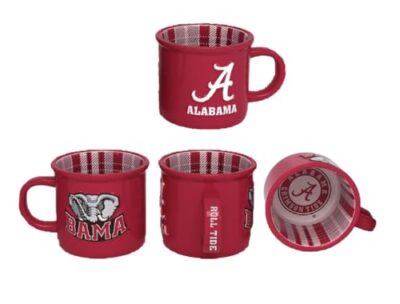 Alabama Crimson Tide Official Custom Ceramic, X-Large 23 OZ, Relief (raised) Mug