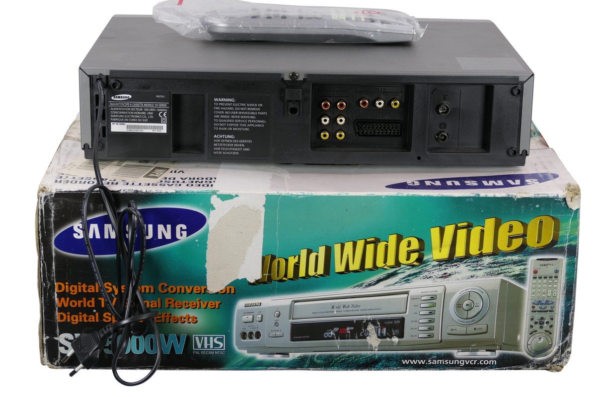 Samsung SV-5000W | VHS Videorecorder | World Wide Multi-system 