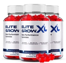 (3 Pack) Elite Grow XL Gummies for Men – EliteGrow XL Male Gummies All-Natural