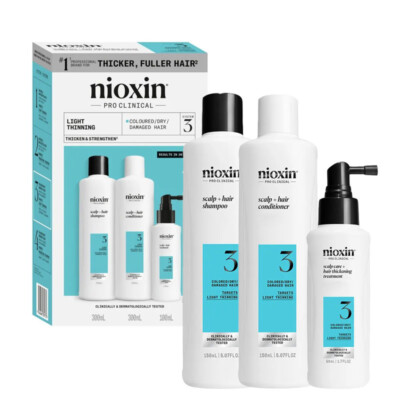 NIOXIN System Kit 3 Für Gefärbtes Haar Mit Leichtem Ausdünnen