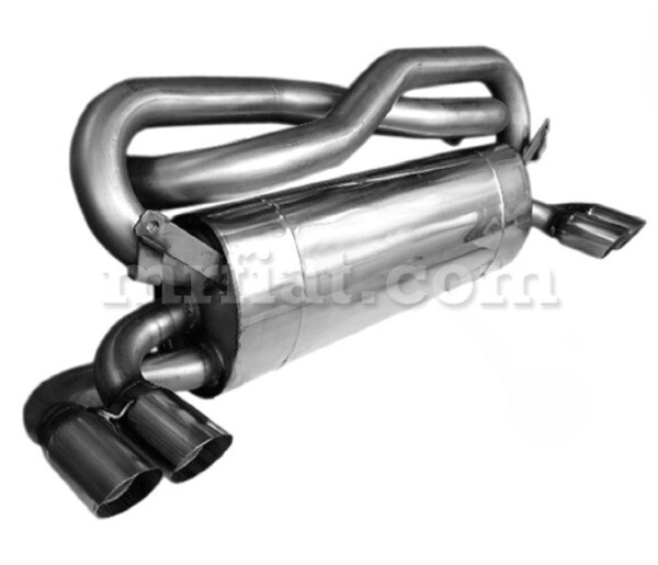 Ferrari 348 TB - TS - Spider ANSA Rear Muffler Assembly New