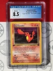 CGC 8.5 MINT 2000 Pokemon TCG Charmander Team Rocket 1st Edition 50/82 PSA 1033