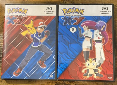 Pokemon the Series XY Set 1 Set 2 DVD Lot Season 17 Viz Media | eBay