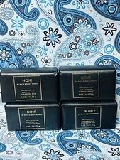 4 Bath Body Works NOIR For Men Shea Butter Cleansing Bar Soap 5oz