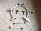 VW PASSAT B6 05--TWO WISHBONE ARMS WITH JOINTS TWO LINKS AND TWO TRACK ROD ENDS