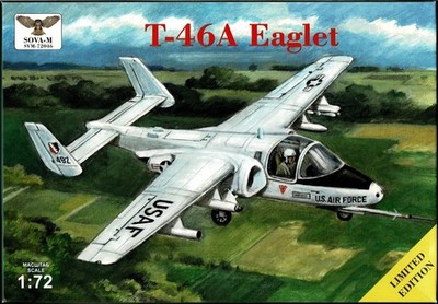 1/72 SOVA-M  72046; Fairchild Republic T-46A EAGLET USAF Trainer Project