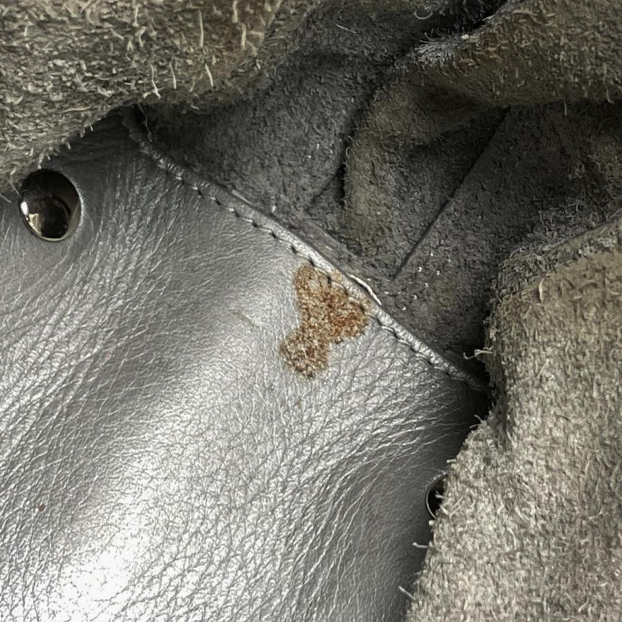 BALENCIAGA Paper A6 Zip Around Handbag 2-Way Shoulder Bag Leather Gray #BS1339 thumbnail 10