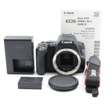 Canon EOS Kiss X10 Body Black w/ 6000 Shutters 69932
