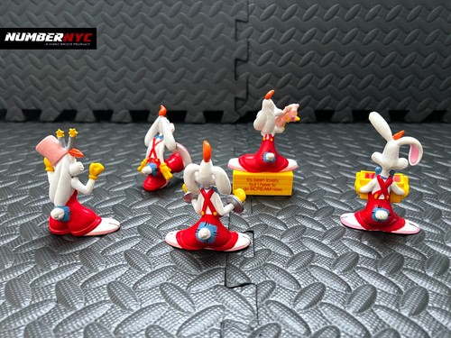 5x Vintage LOT of 1987 DISNEY “Who Framed Roger Rabbit" FIGURES - Picture 5 of 12