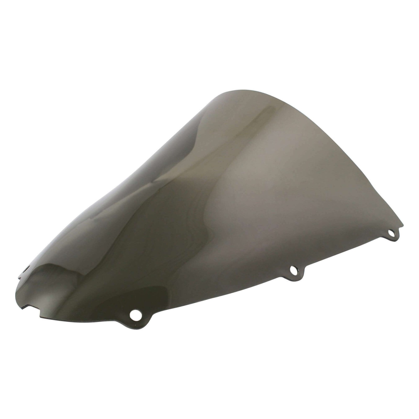 Bulle sport Kawasaki Ninja ZX6R 2005 2008 double courbure fumée noir