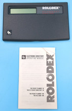 Vintage Rolodex 411 Pocket Directory E5088 150 Names w/ Manual  Box - NIB