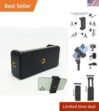 Universal Cell Phone Tripod Mount Adapter - Adjustable Holder for Smartphones