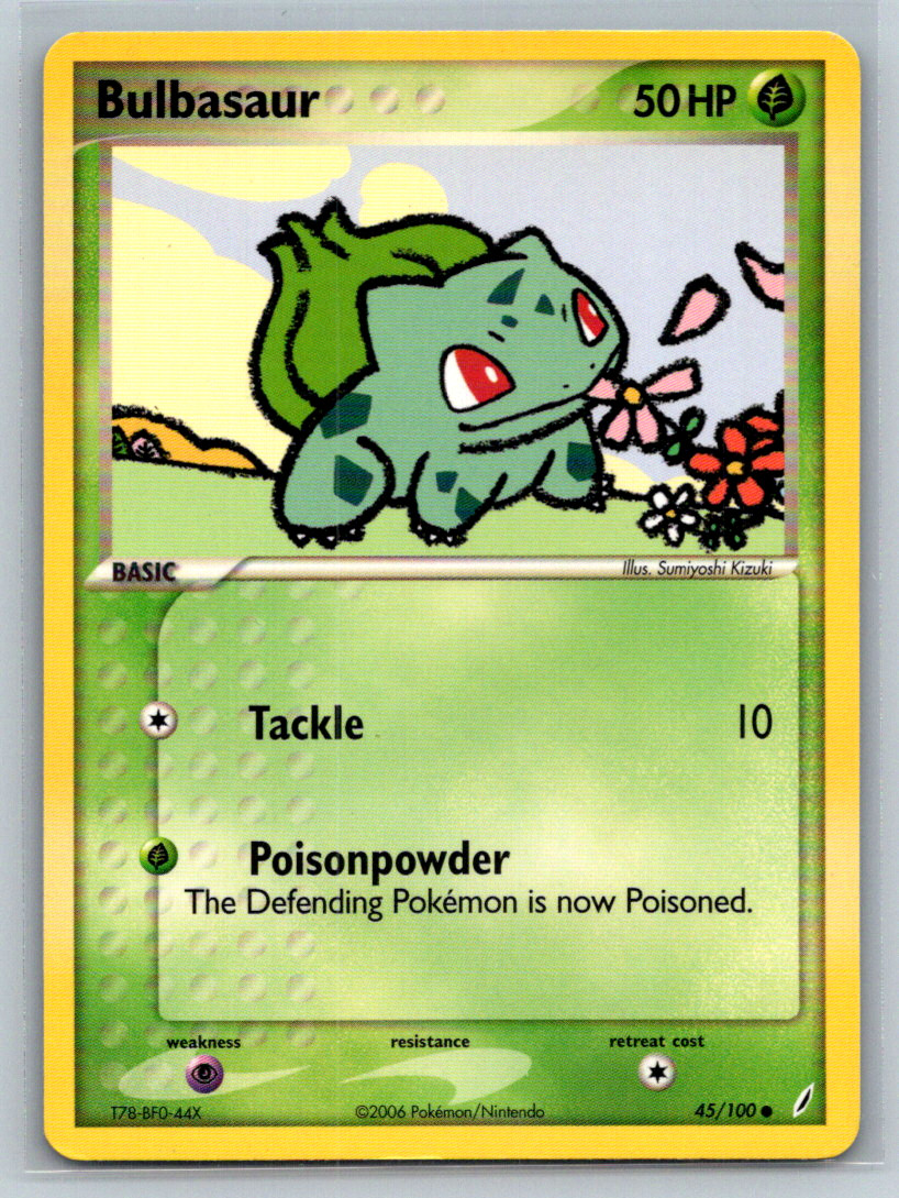 Bulbasaur Common Crystal Guardians 45/100 NM