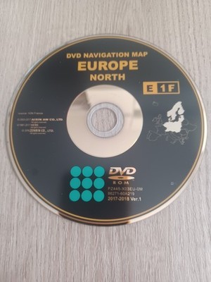 Navigations-DVD für Toyota und Lexus Nord-DVD DVD  2017-2018