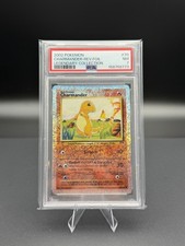 2002 POKEMON LEGENDARY COLLECTION #70 CHARMANDER-REVERSE FOIL PSA 7 NEW CERT!