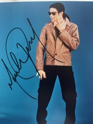 Michael Jackson Originalautogramm