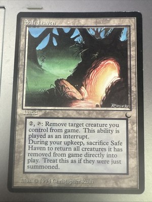 1x Safe Haven The Dark MTG Magic the Gathering LP