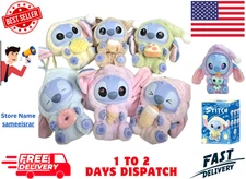 Miniso Stitch Eat Something Before Sleep Series Vinyl Figure Confirmed Blind Box