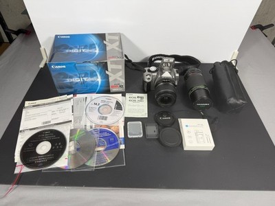 Canon EOS Digital Rebel XT 8.0 MP Digital Camera 18-55mm with extra lens Kit