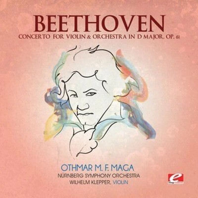 Beethoven - Concerto For Violin & Orchestra D Major - Music CD