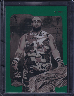 Bubba Ray Dudley | Rodeo Rebels | Green Refractor /99 | WWE 2025 Cactus Jack
