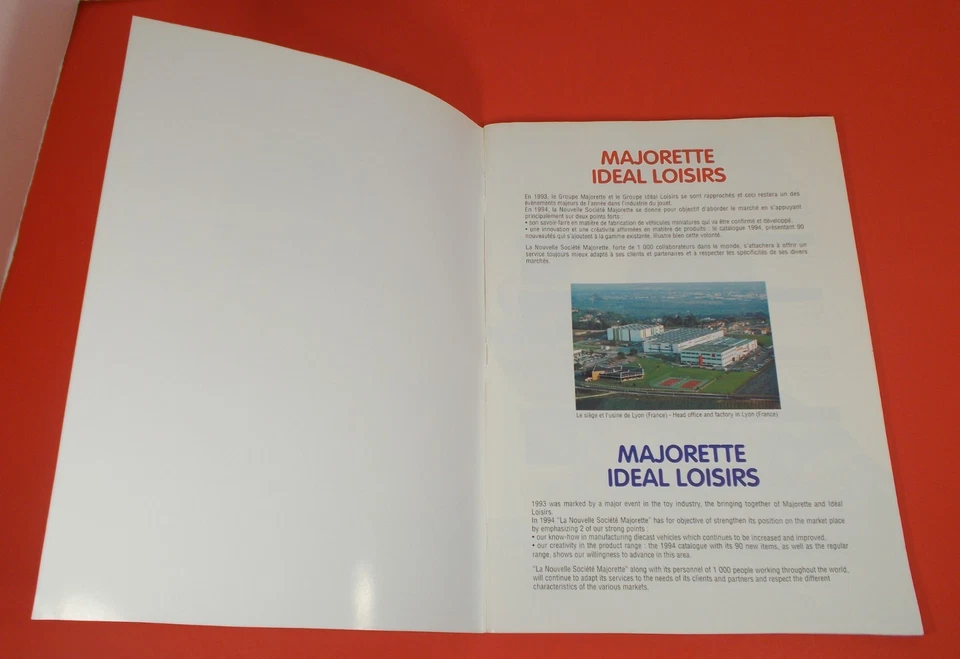 Vintage 1994 Majorette Diecast Catalogue - 79 Pages - France - Image 4 of 4