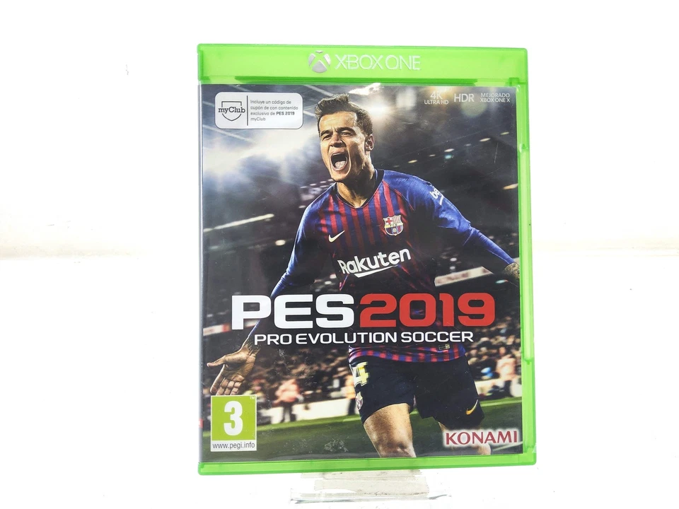 PES 2019 Pro Evolution Soccer Konami Juego Xbox One Edicion España PAL Am, foto 1 de 4