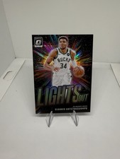 2024-25 Panini Donruss Optic - Lights Out Giannis Antetokounmpo #10 Holo Prizm