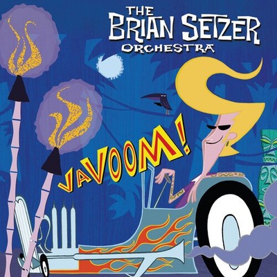 Brian Setzer - Vavoom!        (Jacket-Caravan Yellow) [New Vinyl LP]