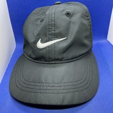 Nike Dri-Fit Hat Child One Size Adjustable Black Lightweight Polyester