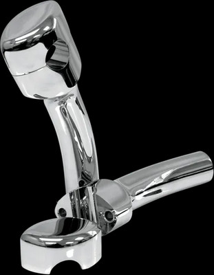 LA 5.5in Chrome Smooth Handlebar Riser w Pullback Yamaha Road Star XV1600 99-03