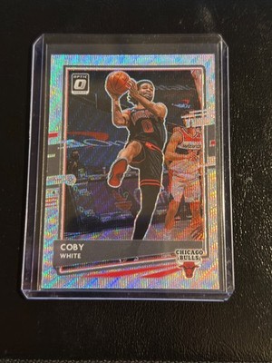 Coby White 2020-21 Panini Optic Holo Silver Wave Fanatics #126