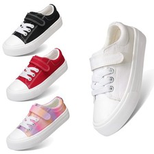 Kids Boys Girls Casual Shoes Toddler Fashion Sneakers Canvas School Shoes