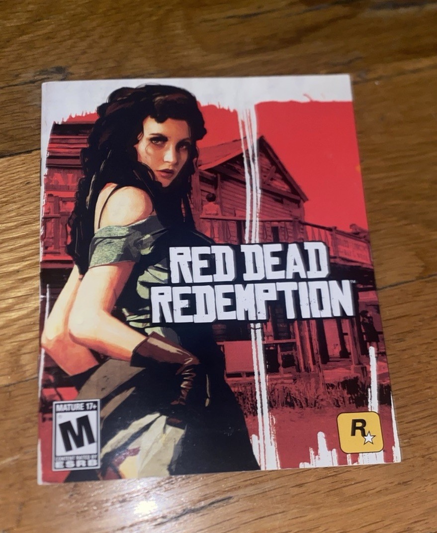 red dead redemption ps3 manual only