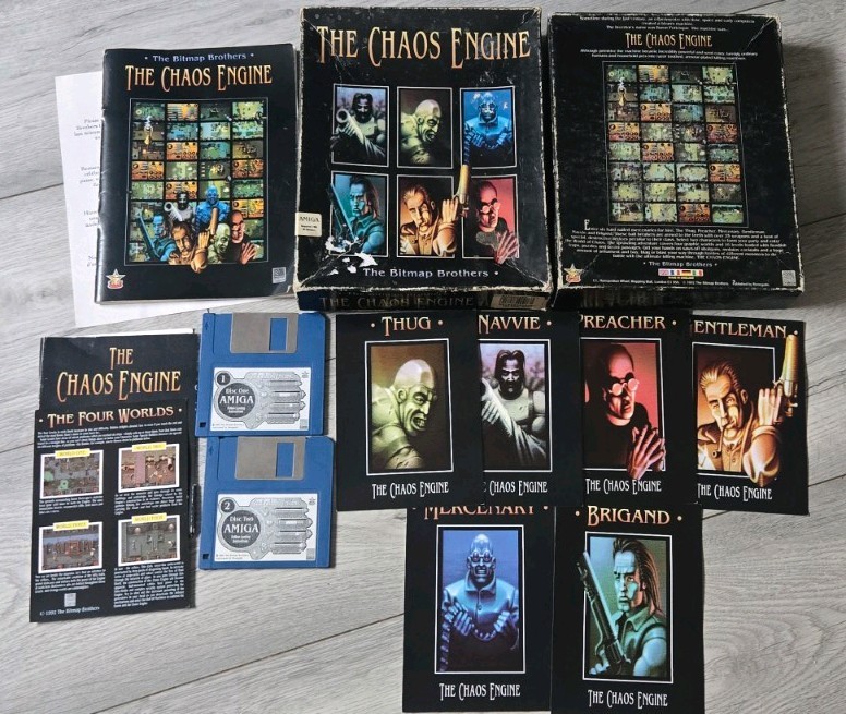 The Chaos Engine - Commodore Amiga. Big Box - Complete