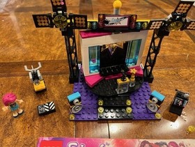 Lego Friends 41117 Pop Star TV Studio, 100% Complete w/ Instructions NO BOX