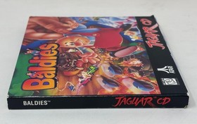 Atari Jaguar Jag CD - Baldies - Includes overlay - Clean & Tested
