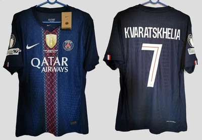 Maillot PSG Paris 2026 #7 KVARATSKHELIA Final Champions League - Player Version - Photo 1/4