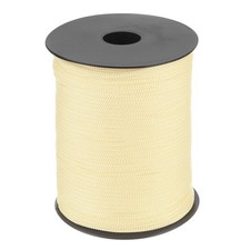 1/8 Inch Polypropylene Rope Braided Ropes, 328ft Nylon Rope Beige