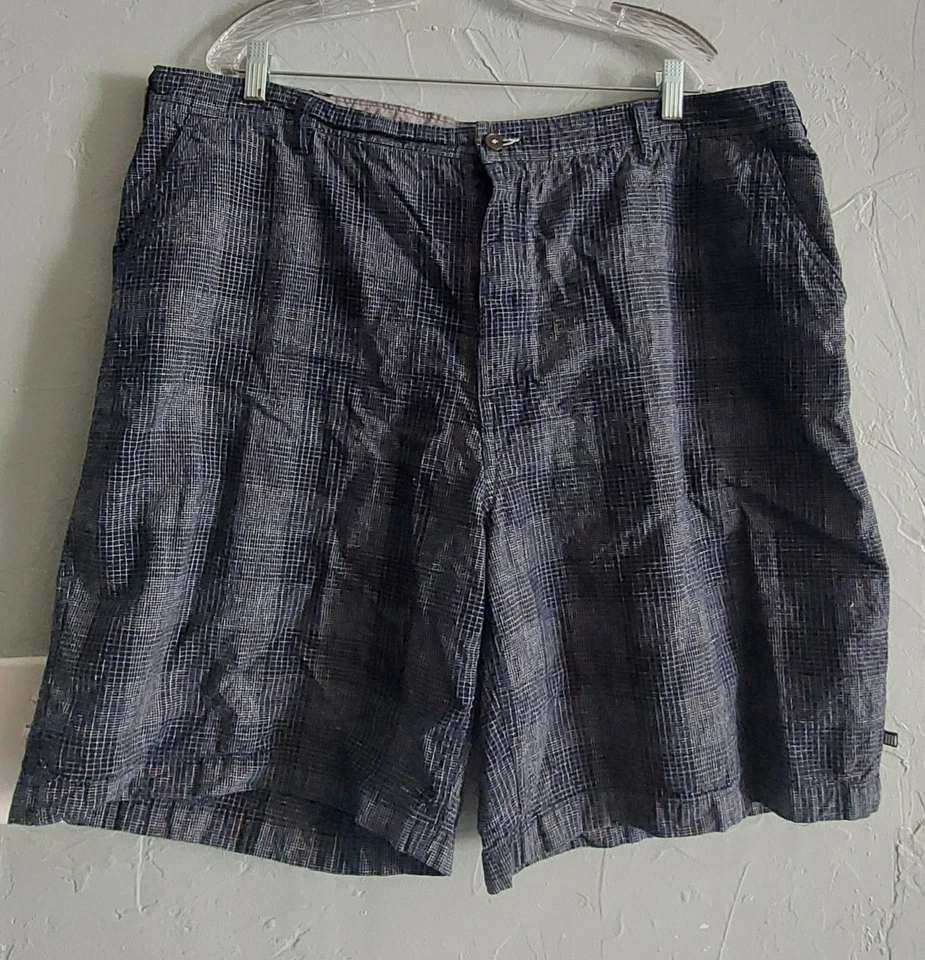 Pantalón corto Geoffrey Beene para hombre talla W 44, lino, algodón, cintura de 40 pulgadas. Foto 3 de 4