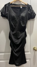 “Caché “Women Evening Stretch Dress , Black , size 6