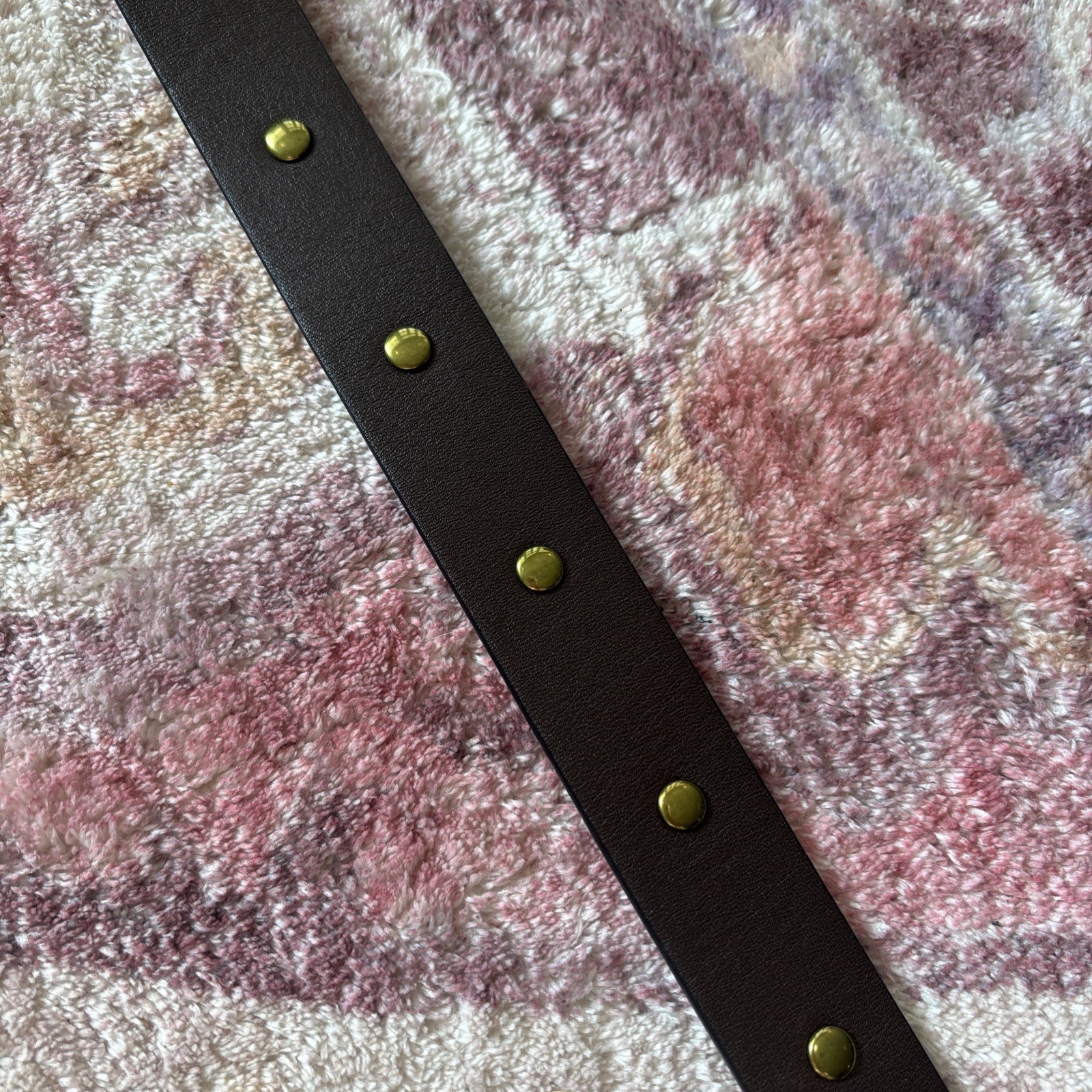 cabi Black Brass Buckle Solid Pattern Adjustable … - image 5