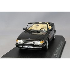 Norev Saab 900 Turbo Convertible 1992 Black 1/43