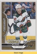 2018-19 Upper Deck Compendium Rookies Gold Louis Belpedio Louie #872 READ o1h