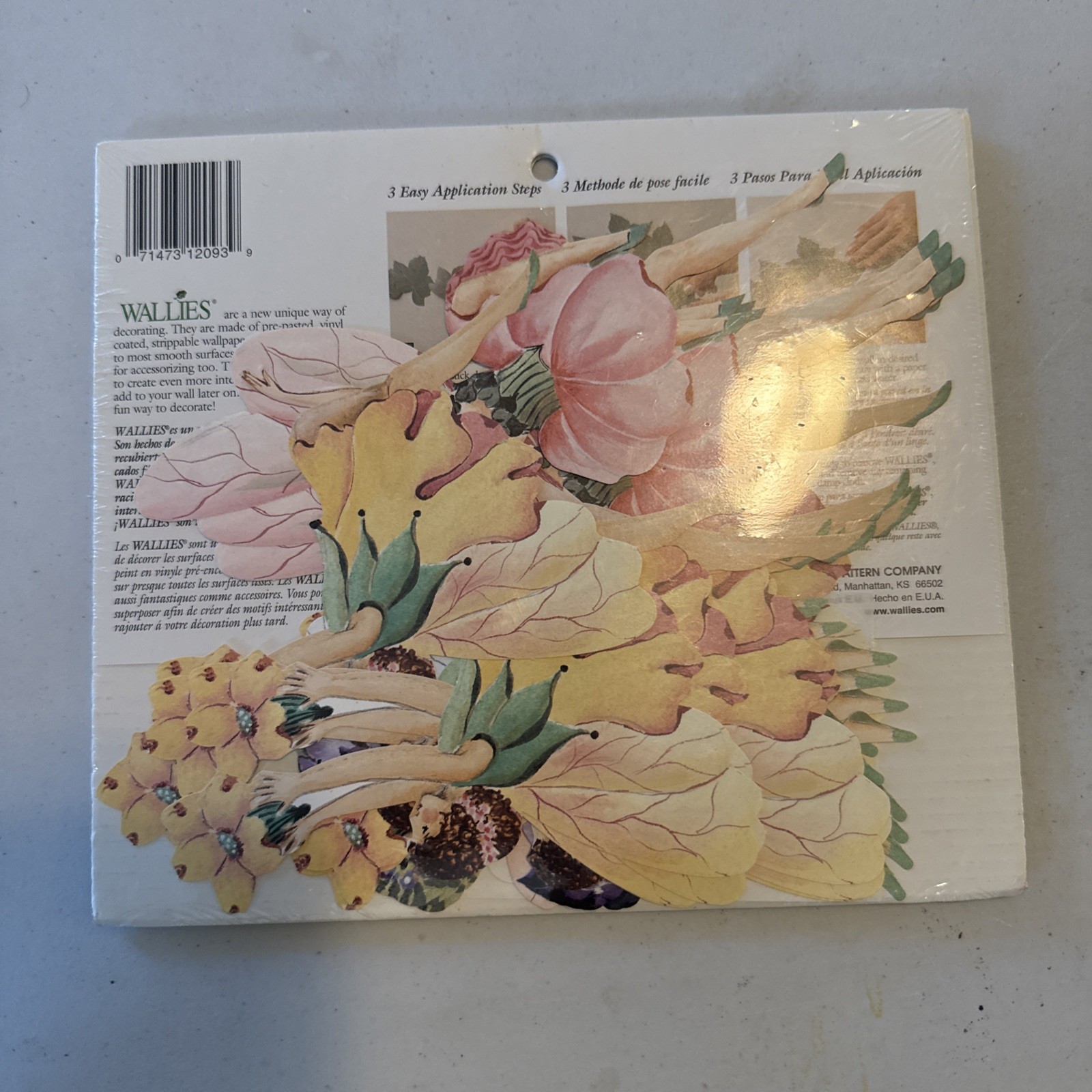 Wallies Wallpaper Cutouts #12093 PrePasted 25 FAIRIES Washable