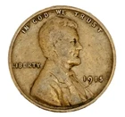 1915 P Lincoln Wheat Cent Good - Very Good (G-VG) Copper Average Circulated 1c