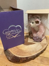 ANNETTE FUNICELLO COLLECTIBLE" PORTRAIT ANGEL" TEDDY BEAR NEW IN BOX W/C OA
