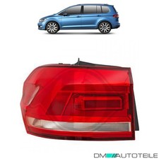 DEPO/TYC Rückleuchte links außen W21W WY21W für VW Touran 5T1 ab Baujahr 2015