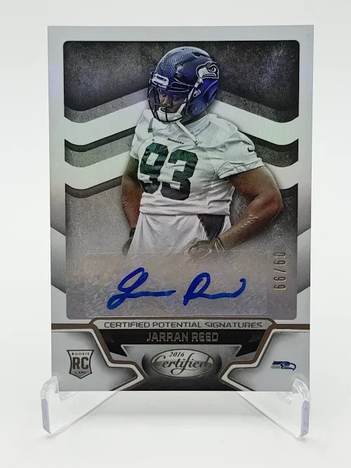 Jarran Reed Panini Certified Potential Mirror Signatures #CPSJR2 Base